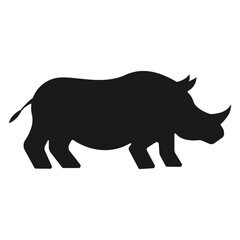  rhinoceros vector illustration design
