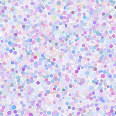 Obraz premium Dreamy Pastel Confetti Background with Blue and Pink Circular Patterns