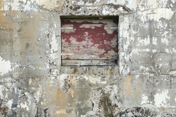  Photo of Old grey concrete bunker wall. Background texture for backdrops or mapping