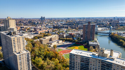 This location in the Bronx offers stunning views of lush greenery, a picturesque lake, and urban...