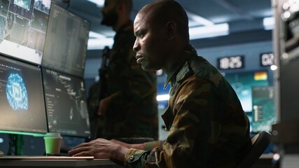 Army software developer employing AI tech in military planning and decision making. African...