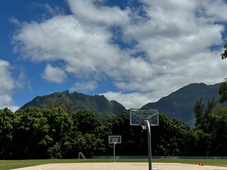 Basketball court, Hawaii  © Mariah