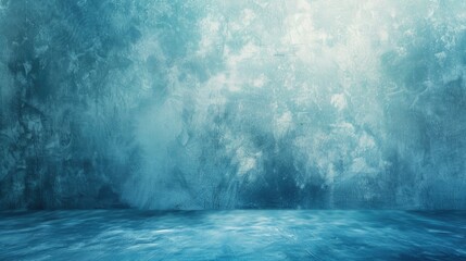 Simple blue backdrop