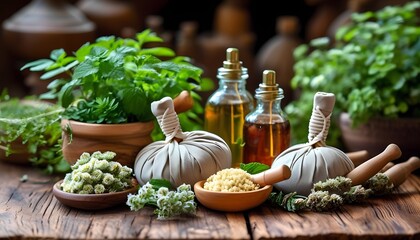 thai herbal ball,hot compress for massage salon (look-pra-kob)