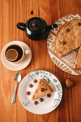 food photography, chocolate cookie, chocolate pie