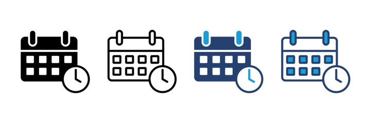 Calendar icon vector. Calender symbol. calendar vector icon