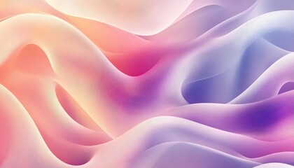 Obraz premium Abstract 3D Gradient Waves with Subtle Lines