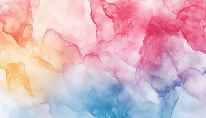 Fototapeta premium Abstract Watercolor Background with Blending Colors
