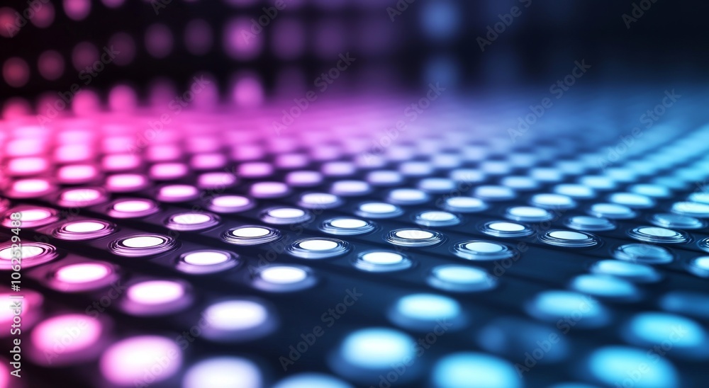Aufkleber exploring the vibrant world of led patterns and colorful light displays