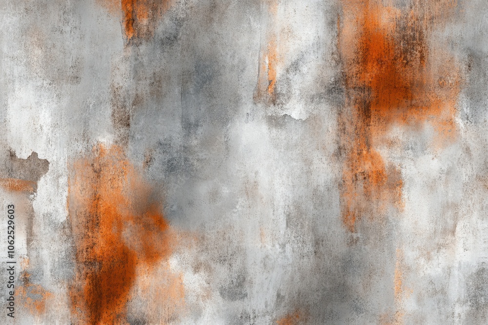 Aufkleber abstract textured background with earthy tones of gray and rust for creative projects