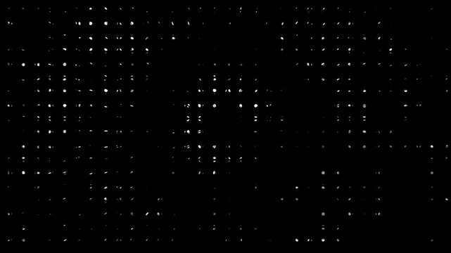 halftone vintage dotted textured overlay abstract loop motion background animation