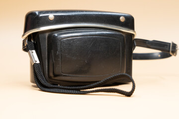 Retro Compact Camera Case for Optical Equipment