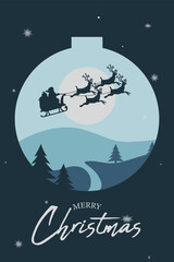 Naklejka premium Festive Vector Graphics for a Merry Christmas, Cheerful Holiday Illustrations and Design