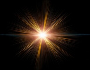 abstract light burst