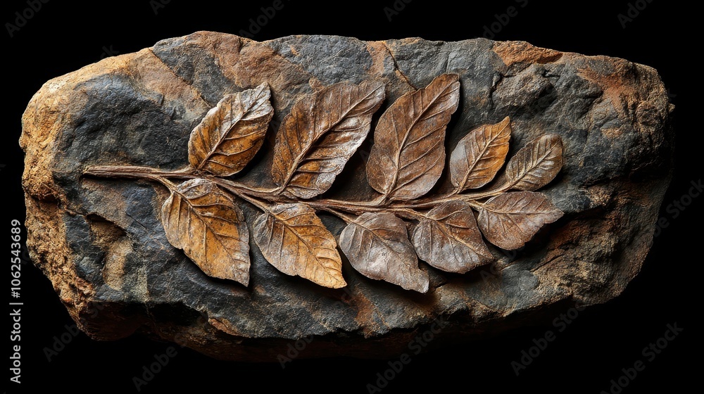 Poster fossils of ancient lepidodendroids unveil unique bark textures and leaf traces, offering a glimpse i