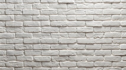 Obraz premium Whitewashed brick wall texture
