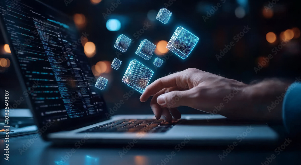 Poster exploring innovative technologies the impact of digital transformation on modern computing