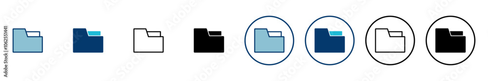 Poster folder icon vector isolated on white background. folder and documents icon. icon archive