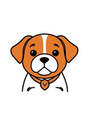 Fototapeta premium dog cartoon