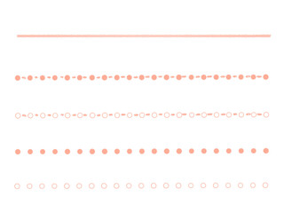 illustration of a set of border