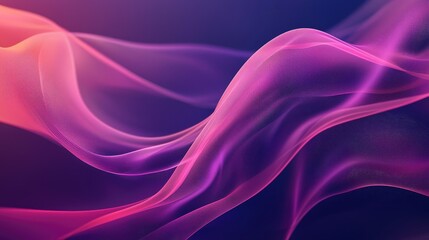 Fototapeta premium Abstract Wavy Pattern in Pink and Purple Hues