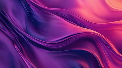 Fototapeta premium Abstract Swirling Purple and Pink Gradient Background