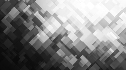 Abstract grayscale background with overlapping rectangular shapes