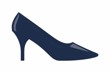  lady shoe isolated on a white background