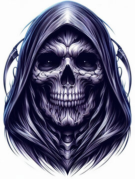 TRIBAL TATOO トライバル タトゥ 刺青 死神 grim reaper