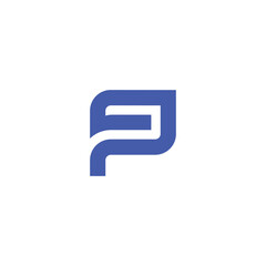 Modern Abstract Letter P Logo