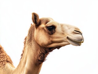 Obraz premium camel isolated on white background