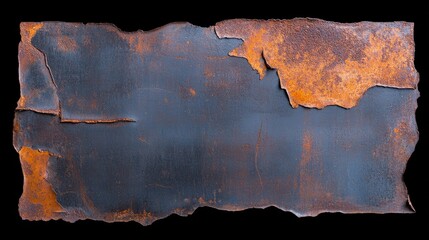 Naklejka premium Rusty Metal Texture Background Industrial Grunge Metal Sheet