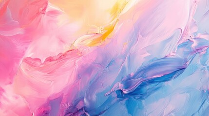 Fototapeta premium Abstract art with pink and purple tones.