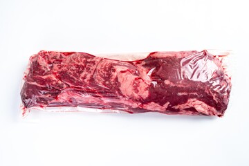 Big, satisfying pieces of bright red beef.