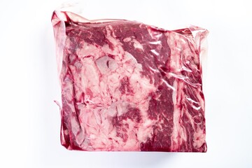 Big, satisfying pieces of bright red beef.