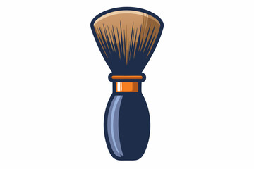 Shaving brush isolated on a white background