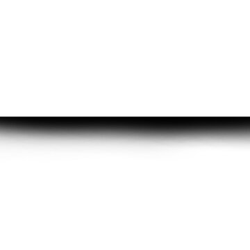 Realistic shadow png and shadow effect. Horizontal line on transparent background.