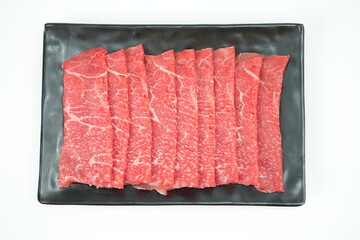 Big, satisfying pieces of bright red beef.
