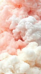 Abstract Pink and White Smoke Clouds   Dreamy Background Texture