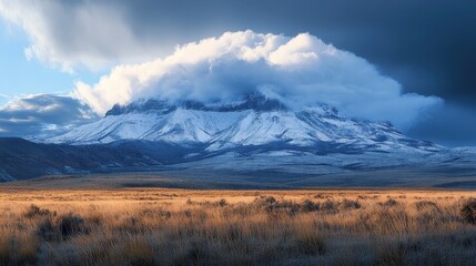 Obraz premium Landscape photography unveils the breathtaking allure of nature, showcasing majestic peaks, serene valleys, and dynamic skies in vivid clarity.