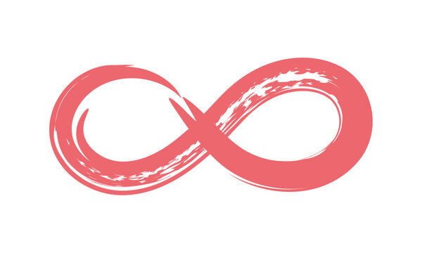 infinite geometric figures painted style
