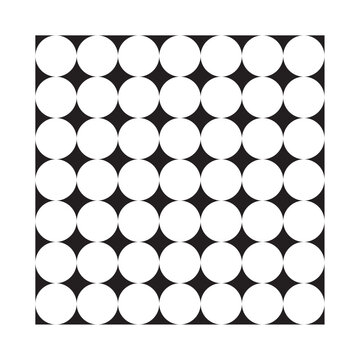 circles pattern Geometric Shape style design