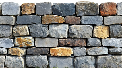 Obraz premium Stone Wall Texture - Realistic Image