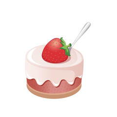 cake with strawberry