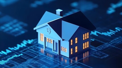 Smart Home Technology Concept