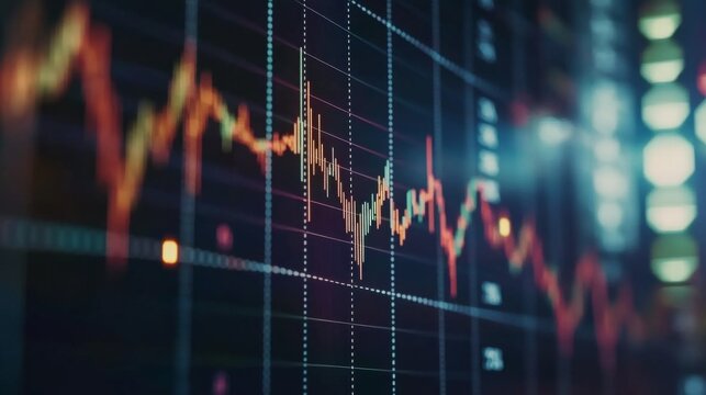 Sharp Increase in Stock Value Line Graph Analysis