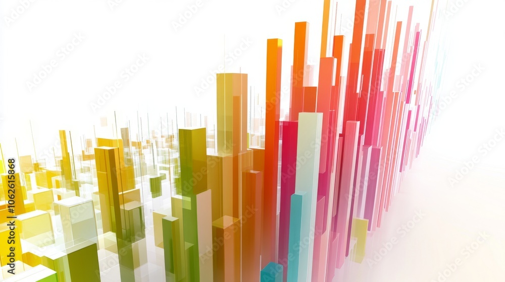 Poster Abstract 3D Graph with Emerging Bars and Lines