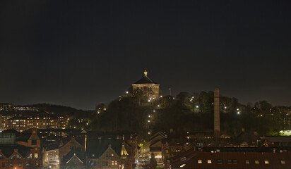View at old fortress named 