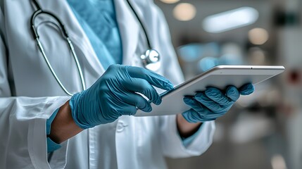 Healthcare Professionals Utilize Tablets to Enhance Patient Care with Innovative Technology