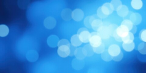Fototapeta premium Abstract blue background with soft, defocused bokeh lights creating a dreamy and tranquil atmosphere, pattern, peaceful, tranquil